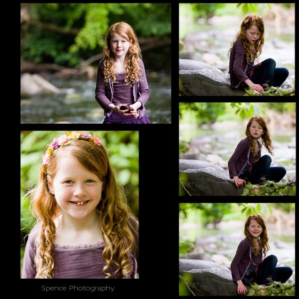 Geni playing at the riverside Children's photograhy: Geni playing at the riverside