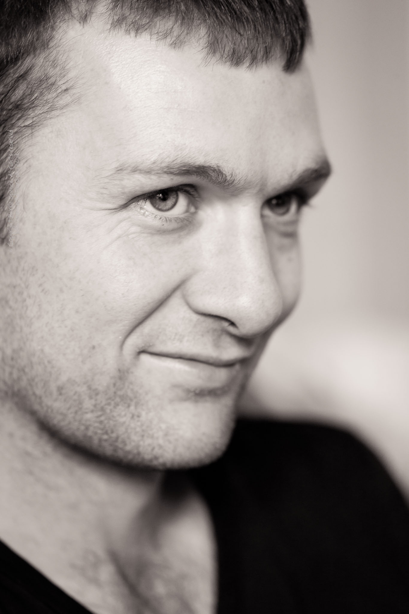 Scott Freeman Scott Freeman - impromptu black and white portrait